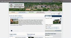 Desktop Screenshot of comune.spormaggiore.tn.it